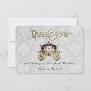 Royal Fairytale Thank You Card