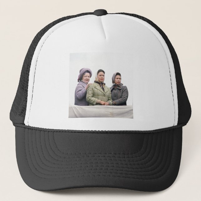 Royal Family Badminton 1974 Trucker Hat (Front)
