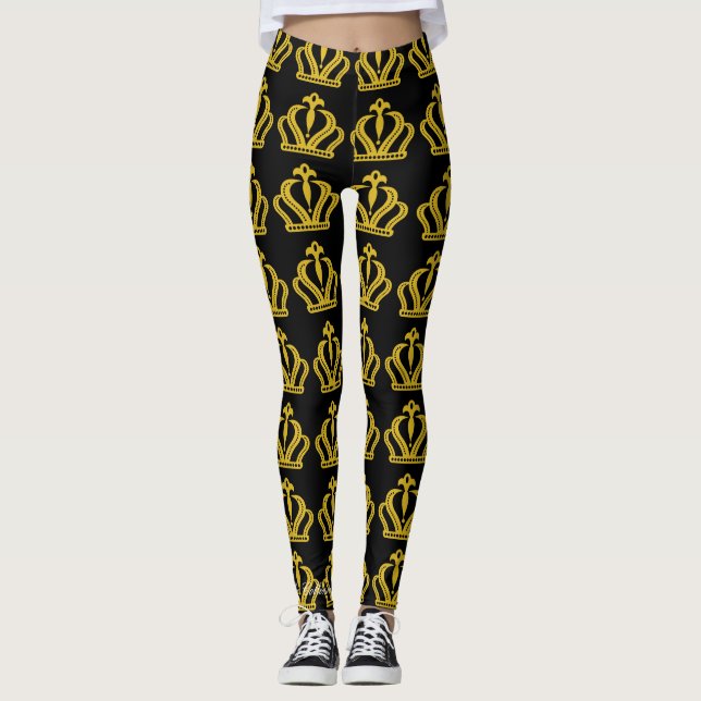 Royal Family Crown Leggings (Front)