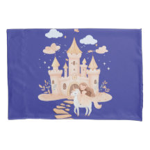 Royal Fantasy Art Tee – Princess & Unicorn Palace