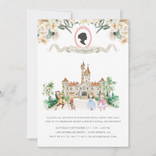 Royal Fiveness   Twins Fairy Tale Birthday Invitation