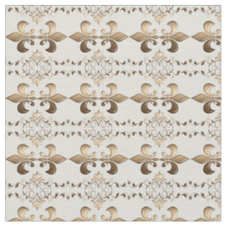 Royal, Fleur de Lis  pattern Fabric