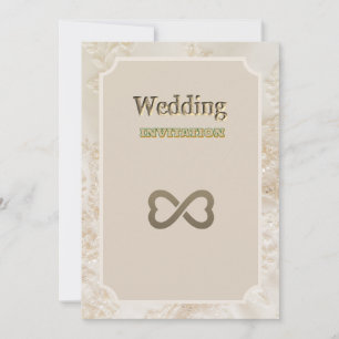 Royal Floral Art Wedding Invitation