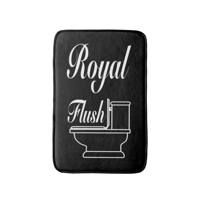 Royal Flush Bath Mat (Front Vertical)
