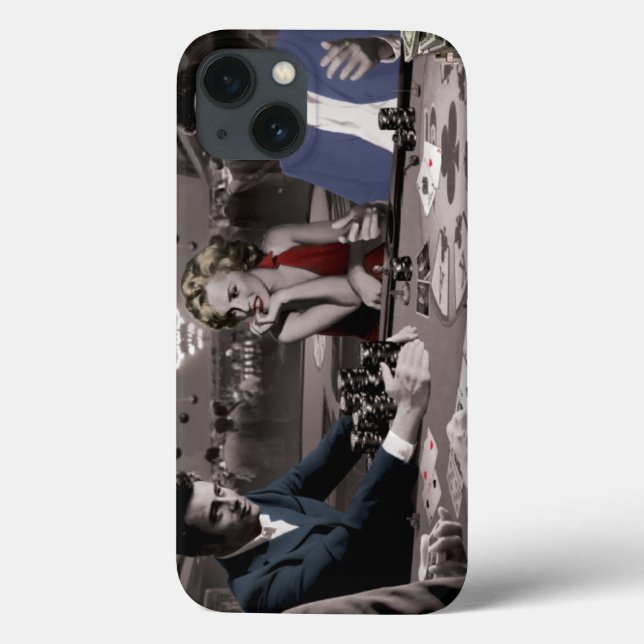 Royal Flush Case-Mate iPhone Case (Back)