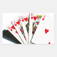 Royal Flush Hearts