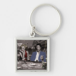 Royal Flush Key Ring