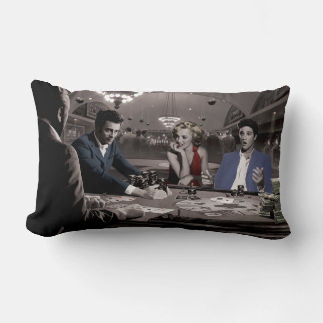 Royal Flush Lumbar Cushion (Front)