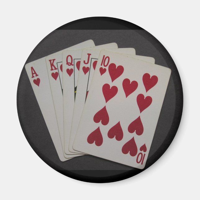 Royal Flush Magnet (Front)