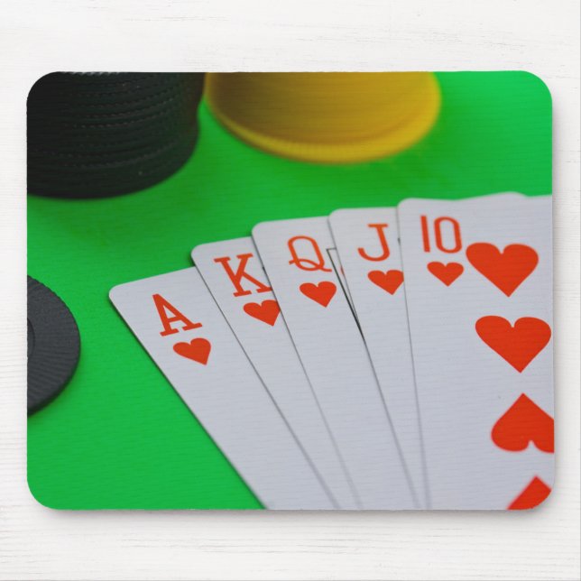 royal flush mouse mat (Front)