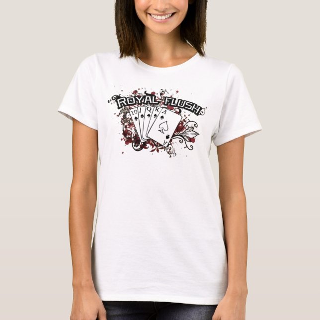 royal flush t-shirt (Front)