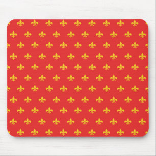 Royal French Red Mousepad