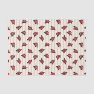 Royal Garden Flowers Pattern Tissue Paper