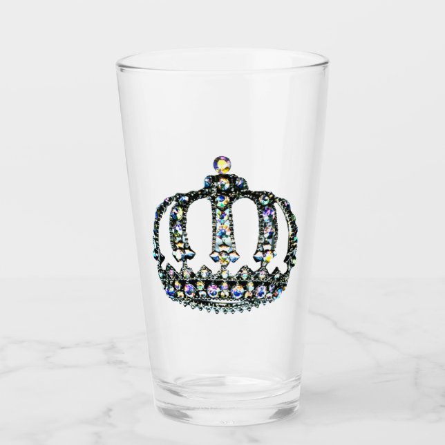 “Royal Gem Crown” Glass (Front)