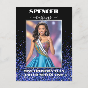 Royal Glitter Glitz Autograph Card Promo Postcard