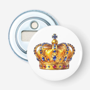 Royal golden crown bottle opener