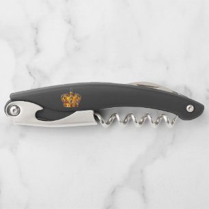 Royal golden crown corkscrew