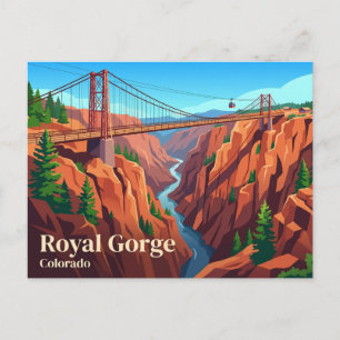 Royal Gorge Bridge & Park USA Postcard