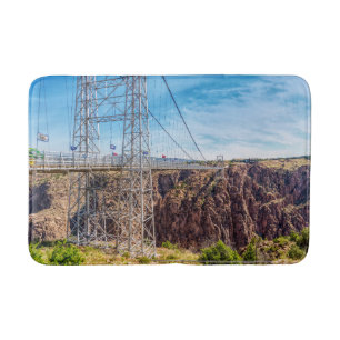 Royal Gorge Bridge Side View Bath Mat
