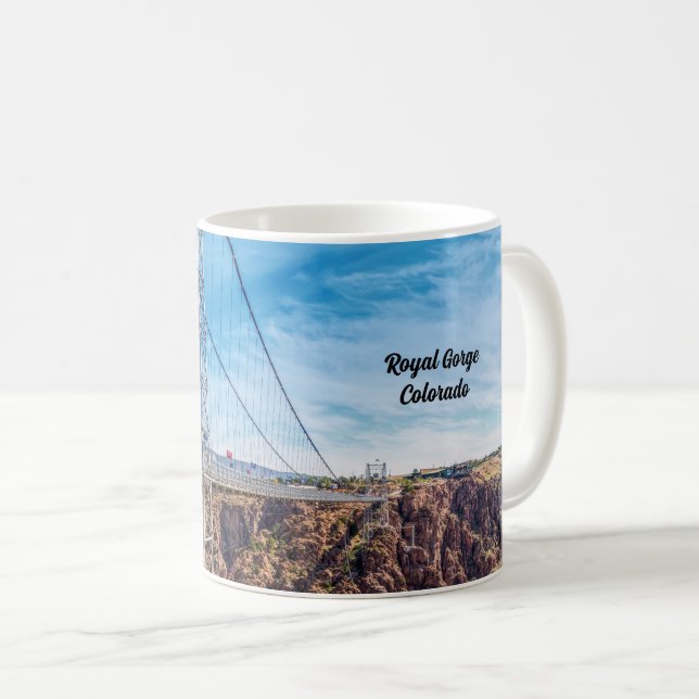 Royal Gorge Bridge Side View Classic Mug (Front Right)