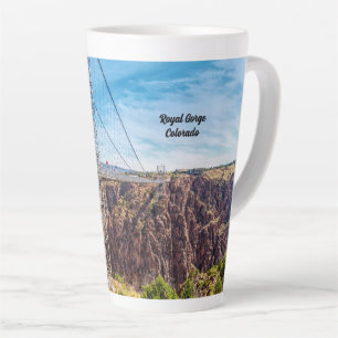 Royal Gorge Bridge Side View Latte Mug