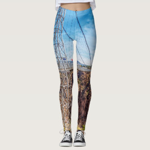 Royal Gorge Bridge Side View Leggings