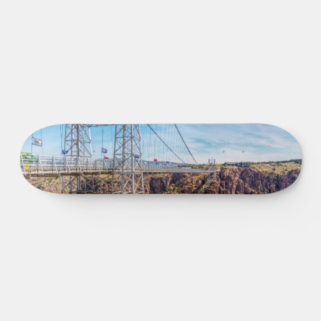 Royal Gorge Bridge Side View Skateboard (Horz)