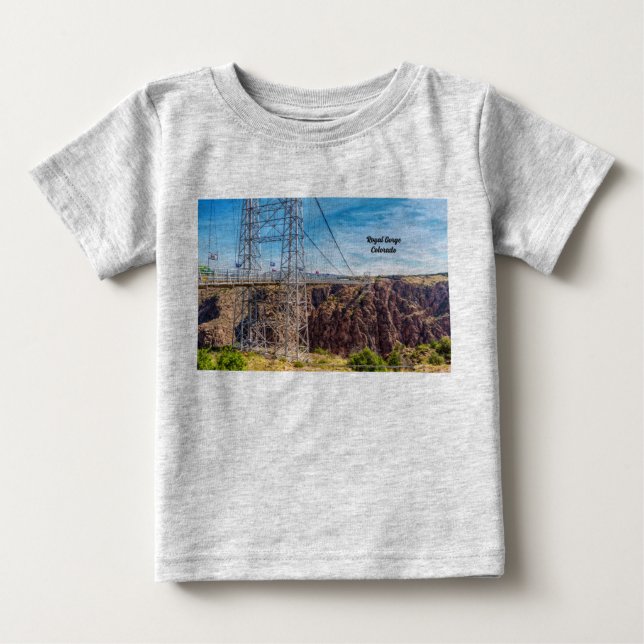 Royal Gorge Bridge Side View Toddler T-shirt (Front)