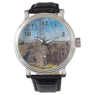 Royal Gorge Bridge Side View Wrist Watch