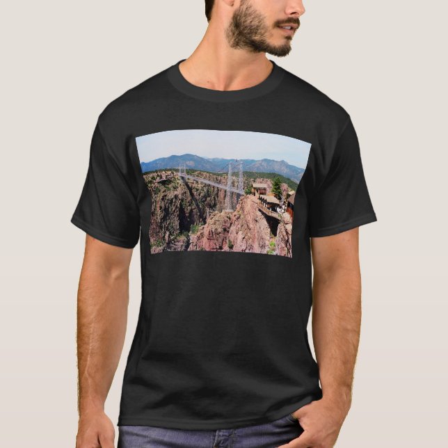 Royal Gorge Bridge,  the highest in USA T-Shirt (Front)