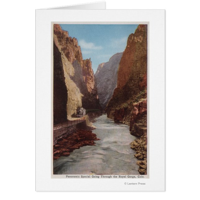 Royal Gorge, CO - View of Train , River (Front)