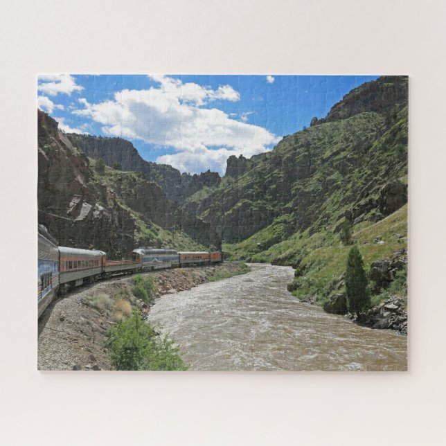 Royal Gorge Route Railroad Design Puzzle (Horizontal)