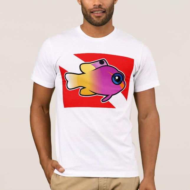 Royal Gramma Dive Flag T-Shirt (Front)