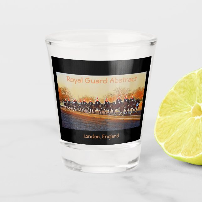 Royal Guard Abstract Shot Glass (Front)