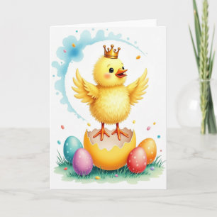 Royal Hatchling Announcement Card
