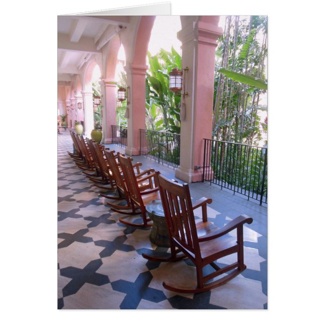 Royal Hawaiian Hotel Lanai (Front)