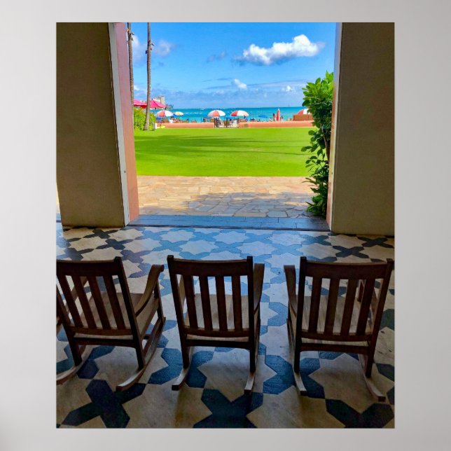 Royal Hawaiian Hotel Poster (Front)