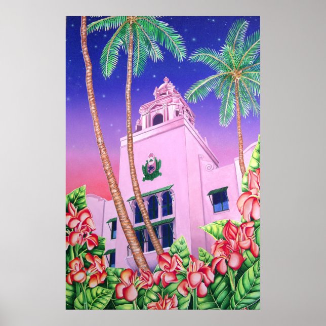 Royal Hawaiian Hotel Poster (Front)