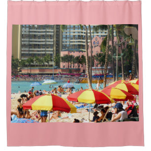 Royal Hawaiian Hotel Shower Curtain