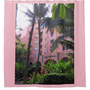 Royal Hawaiian Hotel Shower Curtain