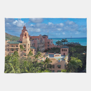 Royal Hawaiian Hotel Tea Towel