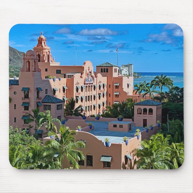 Royal Hawaiian Hotel Waikiki Mouse Mat (Front)