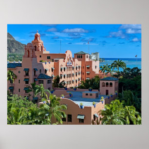 Royal Hawaiian Hotel Waikiki Poster