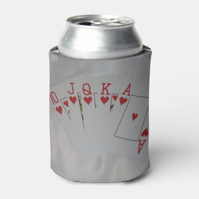 Royal Heart Flush, Can Cooler (Can Front)