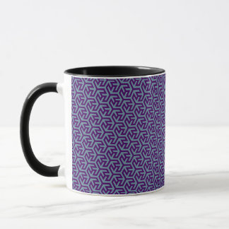 Royal Hex Weave Mug