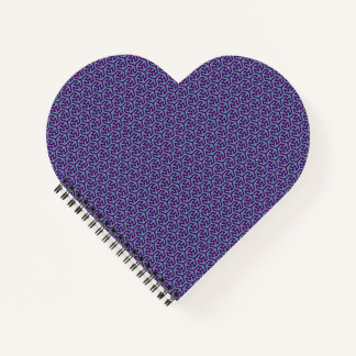 Royal Hex Weave Notebook