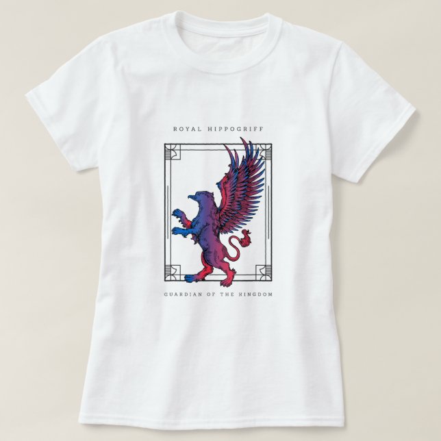 Royal Hippogriff Guardian of The Kingdom  T-Shirt (Design Front)