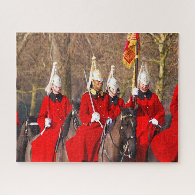 Royal Horse Guared London. Jigsaw Puzzle (Horizontal)