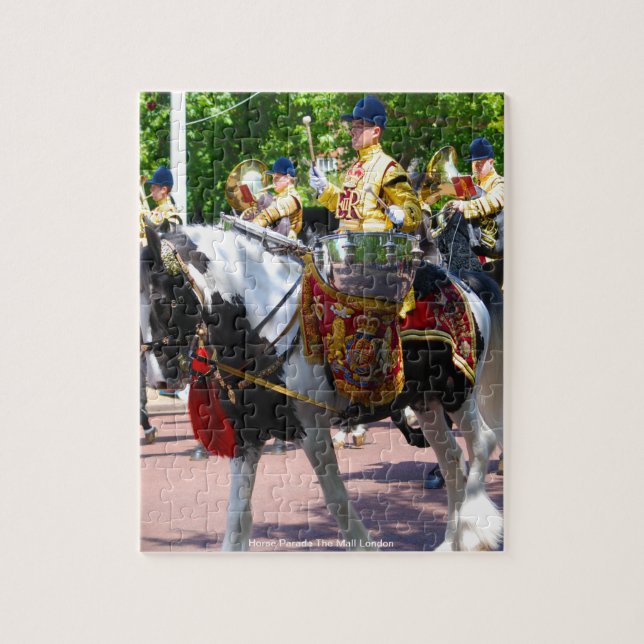 Royal Horse Parade The Mall London Jigsaw Puzzle (Vertical)