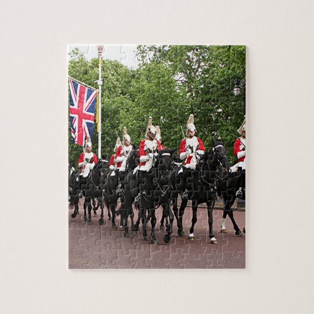 Royal Household Cavalry, London Jigsaw Puzzle (Vertical)